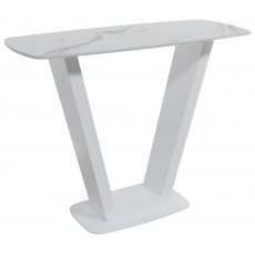 Veneto Console Table - White