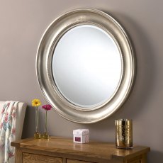 368 Silver 36” Diam (91cm) Mirror