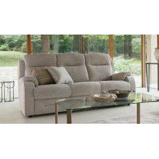 Parker Knoll - Boston 3 Seater Sofa Double Manual Recliner Fabric A