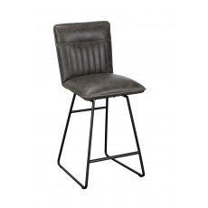 Greatford Dining Collection Vintage Bar Stool Grey