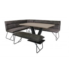 Gratton Collection Dining Table Cappuccino Gloss