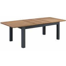 Sussex Midnight 180cm (6FT) Double Extending Dining Table
