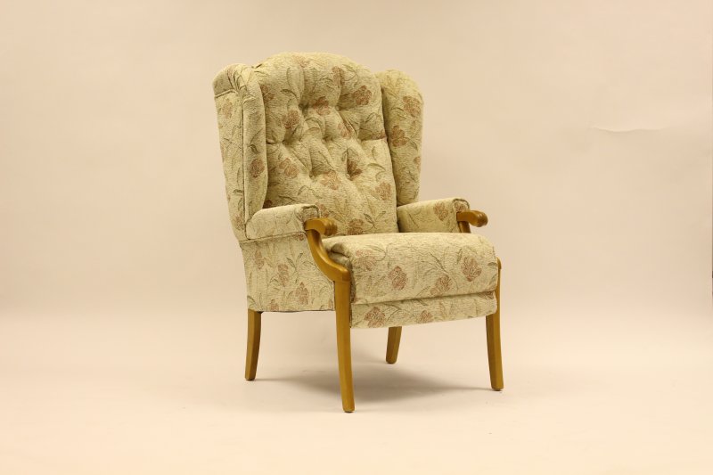 Grande Showood Chair SAD Fabric POCKET SPRUNG SEAT