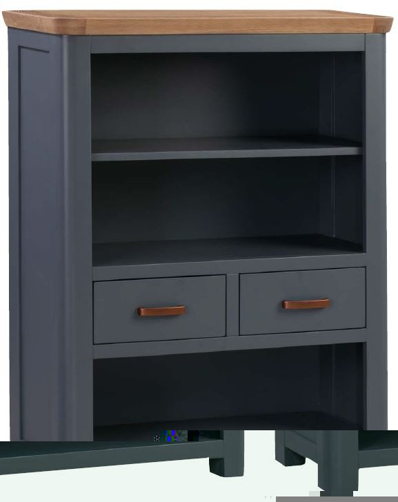 Sussex Midnight Collection Low Bookcase
