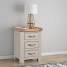 Chedsworth Painted Bedroom Collection Bedside Cabinet with 3 Drawers