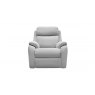 G-Plan Kingsbury Sofa Collection Elec Rec Chair with Headrest and Lumber with USB Fabric - B