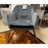 Lenton Grey Accent Chair