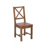 Hardwear - Cross Back Chair Wood Seat