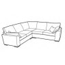 Vancouver Collection Corner Settee - 4 Seat Corner H2 Fabric
