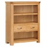 Suffolk Oak Dining Collection Low Bookcase