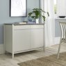 Revox Home Office Collection Narrow Sideboard Grey Washed Oak & Soft Grey