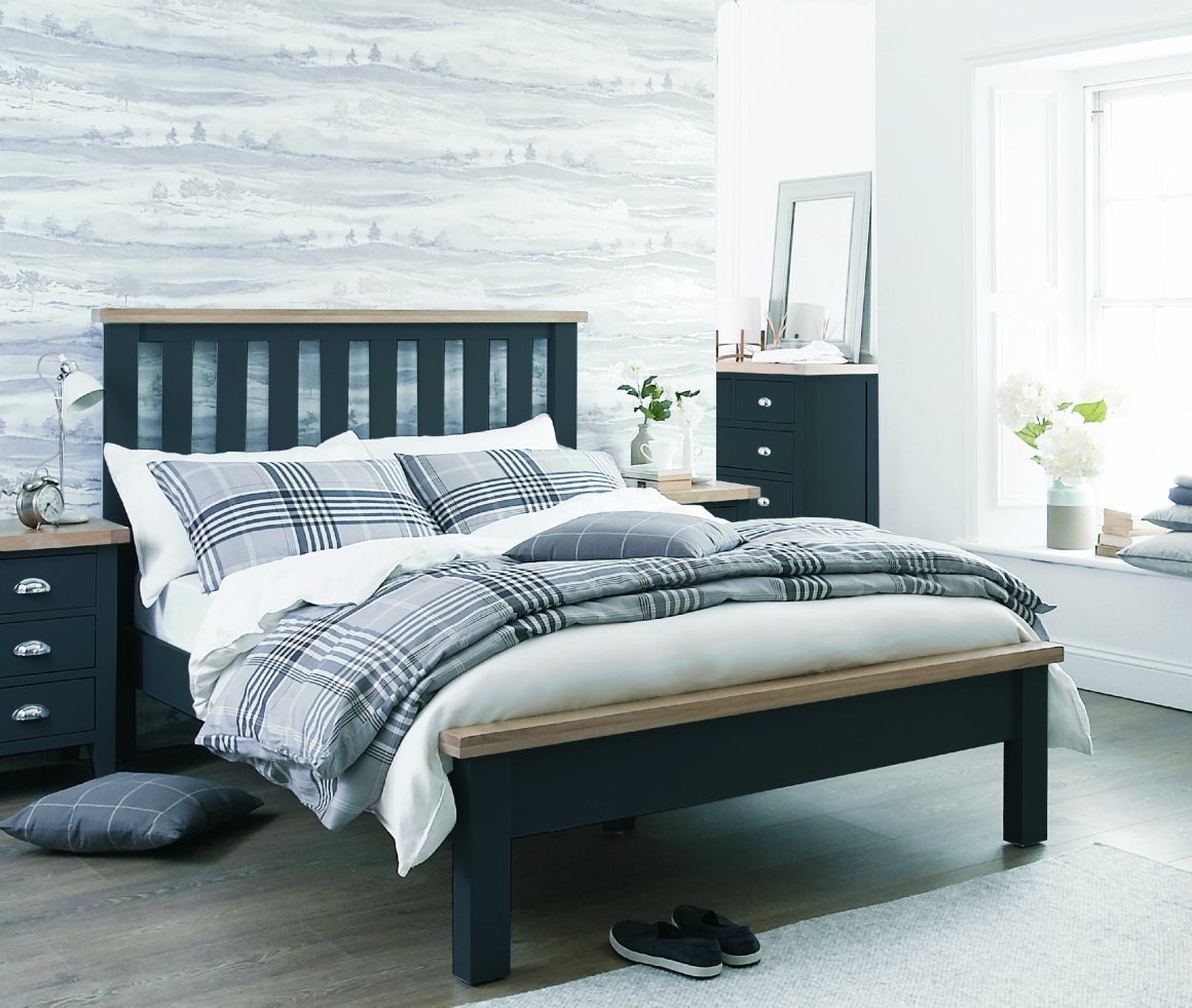 Padstow Charcoal Bedroom Collection