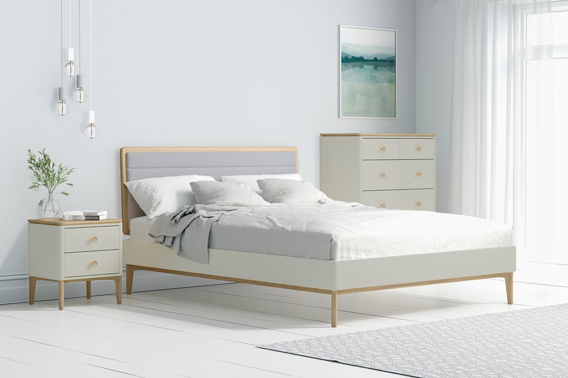 Larvik Cashmere & Oak Bedroom Collection