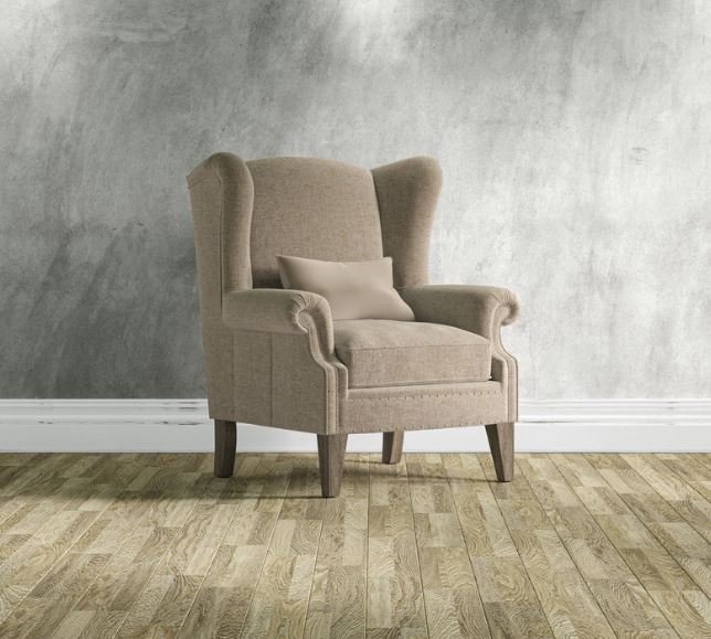 Tetrad Knightsbridge Collection Wing Chair Fabric 3 - Hills Furniture Store