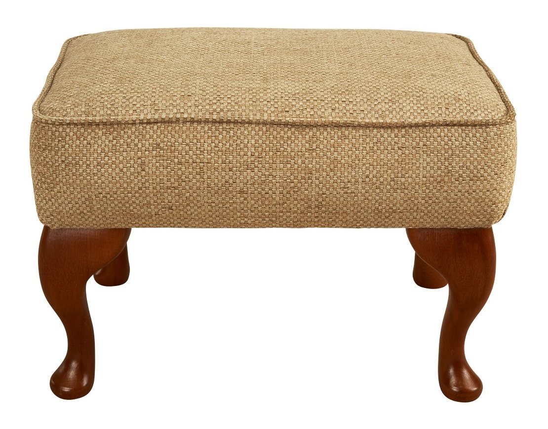 Celebrity Woburn Legged Footstool Fabric Hills Furniture Store