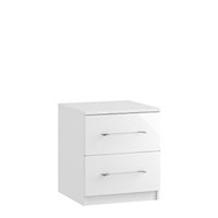 Euston Bedroom Collection 2 Drawer Bedside .