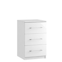 Euston Bedroom Collection 3 Drawer Bedside .