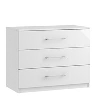 Euston Bedroom Collection 3 Drawer Chest .