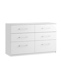 Euston Bedroom Collection 6 Drawer Twin Chest .