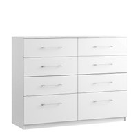 Euston Bedroom Collection 8 Drawer Twin Chest With .