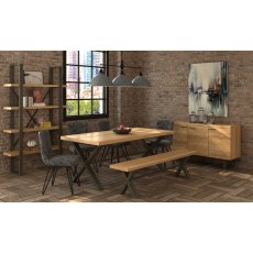 Studio Collection Open Desk - Oak