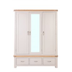 Chedworth Painted Bedroom Collection Triple robe