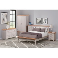 Chedworth Painted Bedroom Collection 4ft 6 Panel Bed