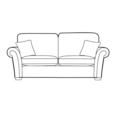 Dereham Sofa Collection 3 Seater Sofa Cover - A