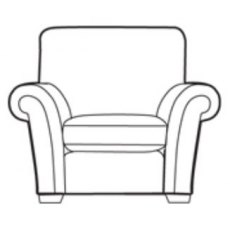 Dereham Sofa Collection Chair Cover - A