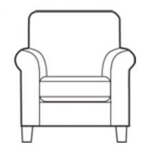 Dereham Sofa Collection Accent Chair Gallery Cover - A