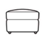 Dereham Sofa Collection Foot Stool Cover - A