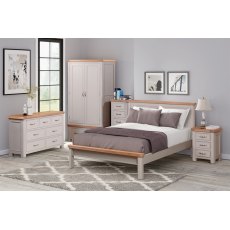 Chedworth Painted Bedroom Collection Double Robe with 2 Drawers