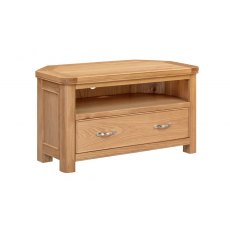 Chedworth Oak Dining Collection Corner TV Unit