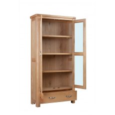 Chedworth Oak Dining Collection Display Cabinet