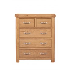 Chedworth Oak Bedroom Collection 2 over 3 Chest