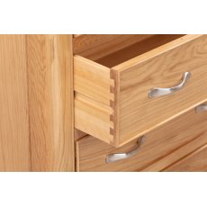 Chedworth Oak Bedroom Collection 2 over 3 Chest