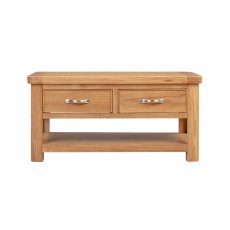 Chedworth Oak Dining Collection Coffee Table with Drawers