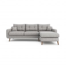Lurano Large Chaise Sofa - Grade A Fabric