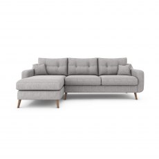 Lurano Large Chaise Sofa - Grade A Fabric