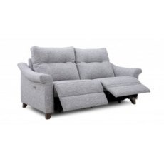 G Plan Riley Sofa Collection Large Electric Double Recliner Sofa With USB W Grade Cover