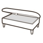 Northam Legged Ottoman Cover - SE