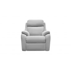 G-Plan Kingsbury Sofa Collection Elec Rec Chair with Headrest and Lumber with USB Fabric - B