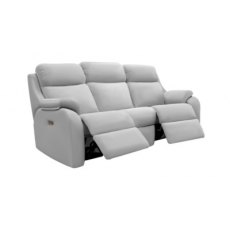 G-Plan Kingsbury Sofa Collection 3 Seater Electric Recliner Double Curved Sofa Headrest Lumber with