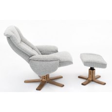 Alvor Swivel Recliner Chair - Group 4 Fabric Base A