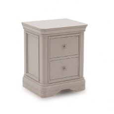 Lamour Bedroom Collection 2 Drawer Bedside Table