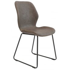 Tub Dining Chair - Light Brown