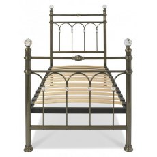 Krystal 90cm Antique Brass Bedstead