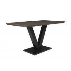 Gratton Dining Table - Grey Gloss