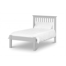 Barcelona Low Foot End dove grey bed 90cm