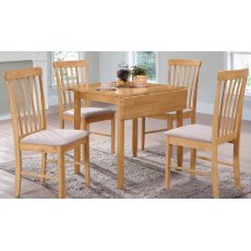 Manila Square Drop-Leaf Table and 4 x Chairs
